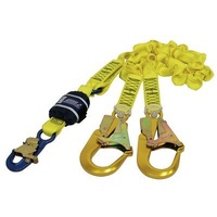3M™ DBI-SALA® Force2™ Shock Absorbing Elasticated Webbing Lanyard - Double Tail