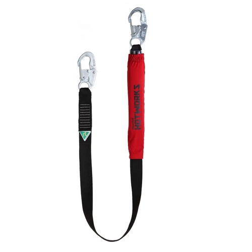Spanset Hotworks Single Leg Lanyard (Snap Hooks)