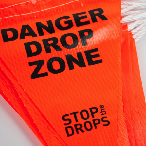 Gripps Bunting Safety Flags on Rope HS-E02000