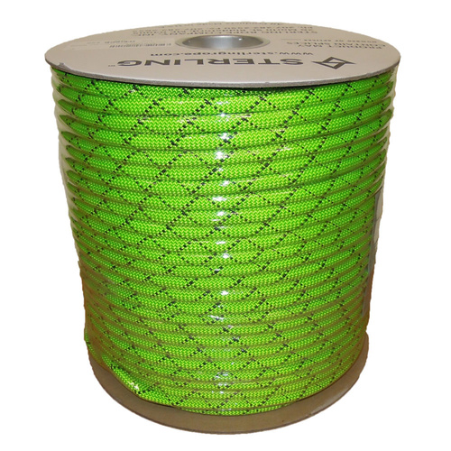 Sterling HTP 11mm (7/16") Static Rope (200m Roll) [Colour: Neon Green]