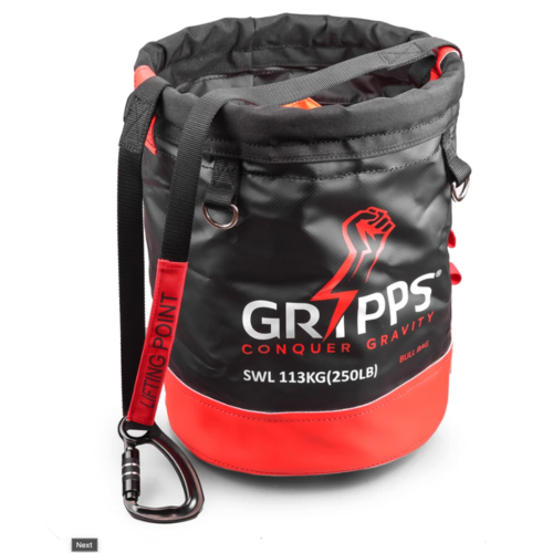 Gripps Bull Bag With Dual-Action Carabiner - 113kg