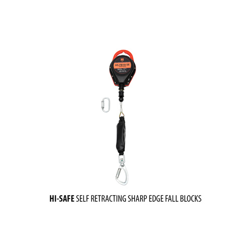 HI-SAFE Self Retracting Fall Blocks - Sharp Edge Rated