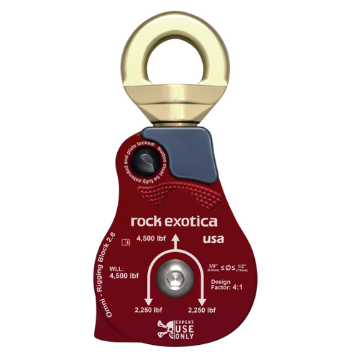 Rock Exotica Omni-Rigging Block 2.6"